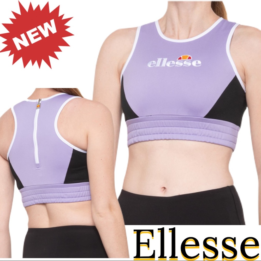 🛑CLEARANCE‼️ 🆕 Ellesse Ruth Bra Top purple size large
